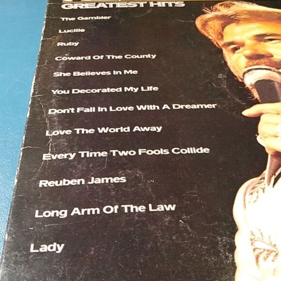 Kenny Rogers Greatest Hits Vinyl Record - Picture 2 of 9
